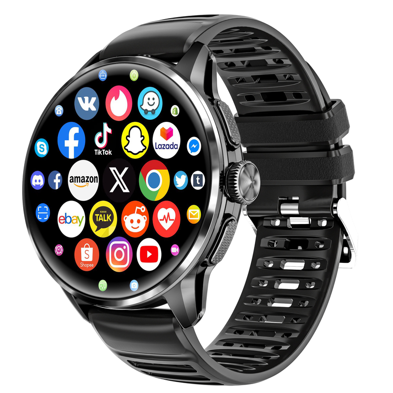 H100 4G Android Smart Watch with SIM Card & NFC view 2